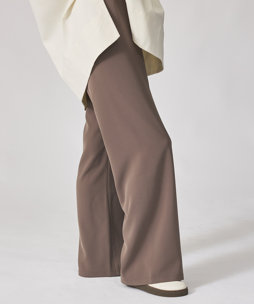 qualite（カリテ）の「【一部店舗限定】ストレッチツイルレギンスパンツ/秋服/冬服/オフィスカジュアル（その他パンツ・レディース・モカ/ブラック・36/38）」の19枚目の写真