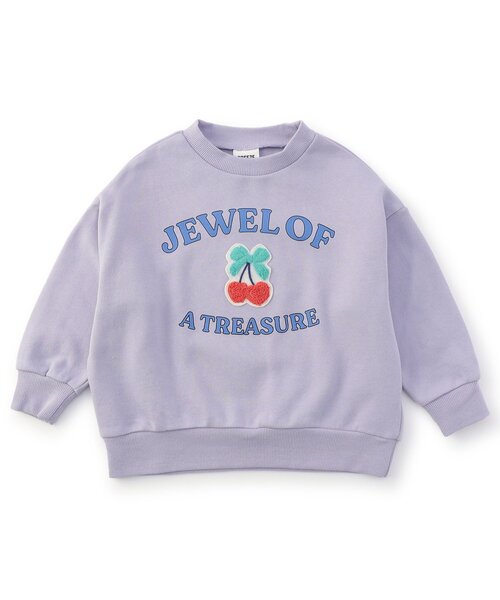 BREEZE(브리즈)의 「【링크/주니어 대응】사가라 헝겊 트레이너(스웨트)」｜상세 이미지