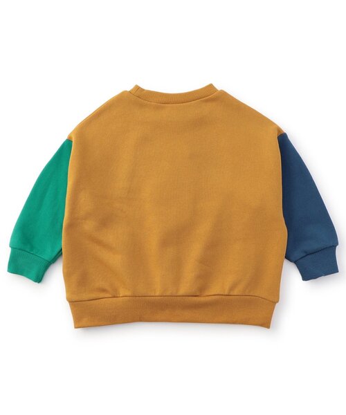 BREEZE(ブリーズ)の「【リンク/ジュニア対応】サガラワッペントレーナー(スウェット・キッズ・ネイビー/ラベンダー/グリーン/キャメル/オフホワイト/ブルー・140/130/120/110/100/90/80)」の22枚目の写真