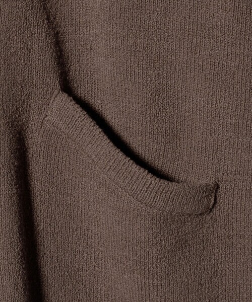 BEAUTY&YOUTH UNITED ARROWS（ビューティーアンドユースユナイテッドアローズ）の「スラビー ポロニット ジャケット（カーディガン/ボレロ・メンズ・モカ/ブラック・S/XL/M/L）」の13枚目の写真