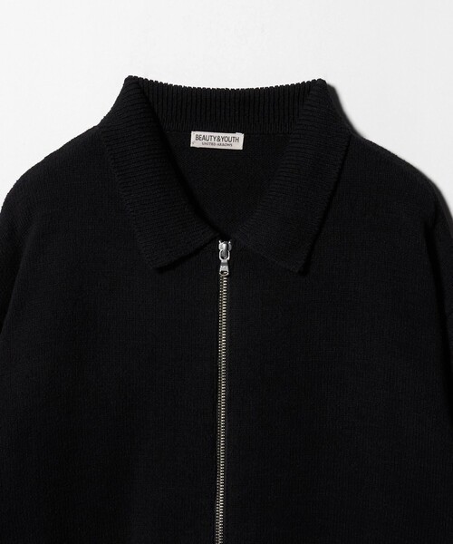 BEAUTY&YOUTH UNITED ARROWS（ビューティーアンドユースユナイテッドアローズ）の「スラビー ポロニット ジャケット（カーディガン/ボレロ・メンズ・モカ/ブラック・S/XL/M/L）」の18枚目の写真