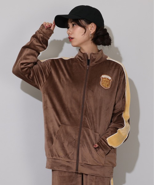 セール】親子お揃い パイピングベロアジャケット 1057A（ボトムス別売