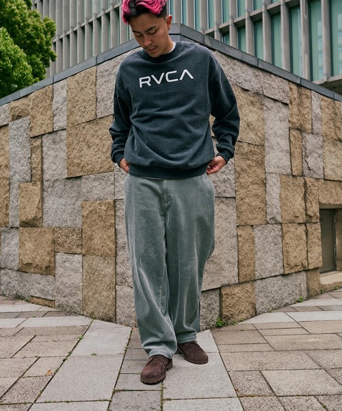 RVCA メンズ 24/7 CORD ロングパンツ 【2025年秋冬モデル】 @autumn/ルーカコーデュロイパンツ