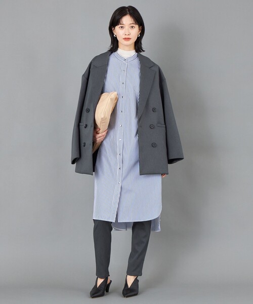 CAST:（キャストコロン）の「【CAST COLON】ストレッチタイトパンツ（その他パンツ・レディース・グレー系その他2/ベージュ系その他4・S/M）」の5枚目の写真