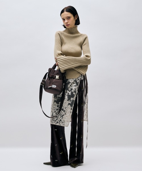 AIC.（エーアイシー）の「刺繍ベロアイージーパンツ（その他パンツ・レディース・ブラウン/ブラック・FREE）」の13枚目の写真