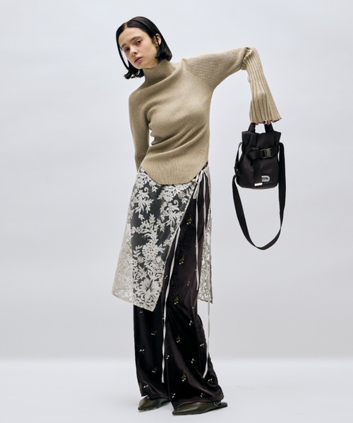 AIC.（エーアイシー）の「刺繍ベロアイージーパンツ（その他パンツ・レディース・ブラウン/ブラック・FREE）」の14枚目の写真