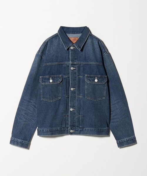 A DAY IN THE LIFE UNITED ARROWS(アデイインザライフユナイテッドアローズ)の「デニム トラッカージャケット<A DAY IN THE LIFE>(その他アウター・メンズ・コバルトブルー/ブラック・M/L)」の2枚目の写真