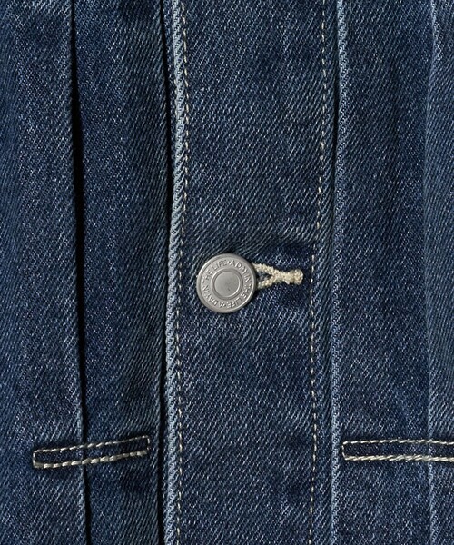 A DAY IN THE LIFE UNITED ARROWS(アデイインザライフユナイテッドアローズ)の「デニム トラッカージャケット<A DAY IN THE LIFE>(その他アウター・メンズ・コバルトブルー/ブラック・M/L)」の15枚目の写真
