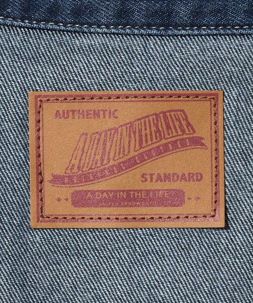 A DAY IN THE LIFE UNITED ARROWS(アデイインザライフユナイテッドアローズ)の「デニム トラッカージャケット<A DAY IN THE LIFE>(その他アウター・メンズ・コバルトブルー/ブラック・M/L)」の21枚目の写真