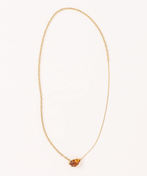 qualite（カリテ）の「【ADER.bijoux】ENGRAM raliett/ラリエット/ネックレス（ネックレス・レディース・シルバー/ゴールド・フリー）」の2枚目の写真