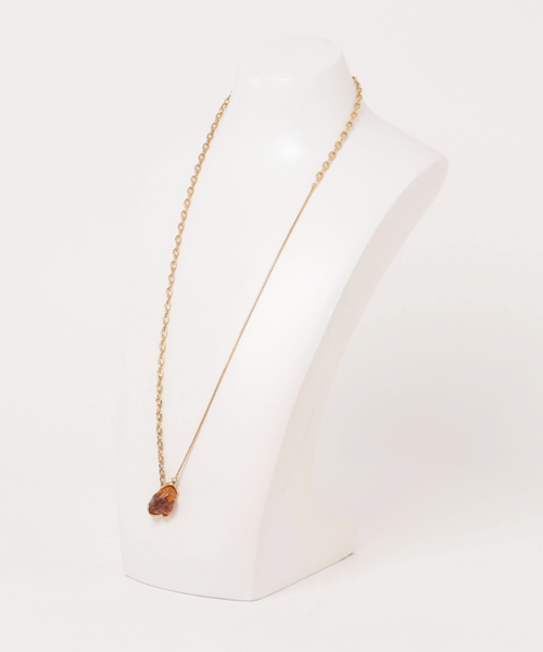 qualite（カリテ）の「【ADER.bijoux】ENGRAM raliett/ラリエット/ネックレス（ネックレス・レディース・シルバー/ゴールド・フリー）」の3枚目の写真