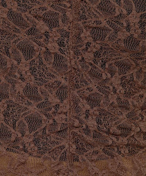 mysty woman(ミスティウーマン)の「総レースハイネックギャザープルオーバー 606418(Tシャツ/カットソー・レディース・オフホワイト/ブラウン/ブラック・FREE)」の17枚目の写真