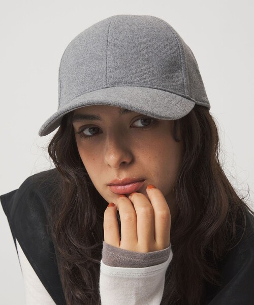 起毛ピーチ バイザー キャップ / 帽子 UVカット（キャップ）｜green