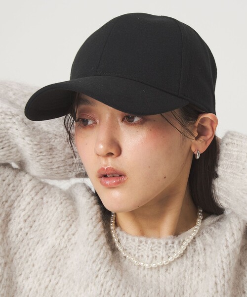 セール】起毛ピーチ バイザー キャップ / 帽子 UVカット（キャップ