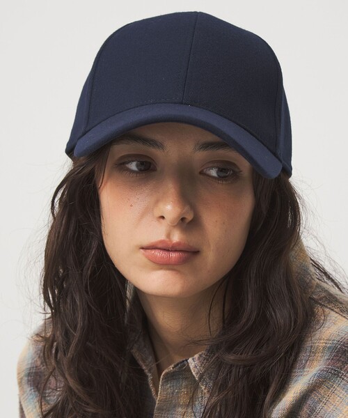 green label relaxing（グリーンレーベルリラクシング）の「起毛ピーチ バイザー キャップ / 帽子 UVカット（キャップ・レディース・ライトグレー/ブラック/ネイビー/モカ・FREE）」の11枚目の写真