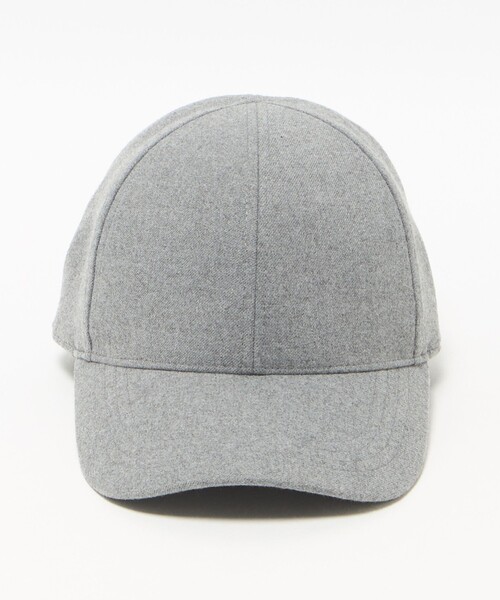 green label relaxing（グリーンレーベルリラクシング）の「起毛ピーチ バイザー キャップ / 帽子 UVカット（キャップ・レディース・ライトグレー/ブラック/ネイビー/モカ・FREE）」の16枚目の写真