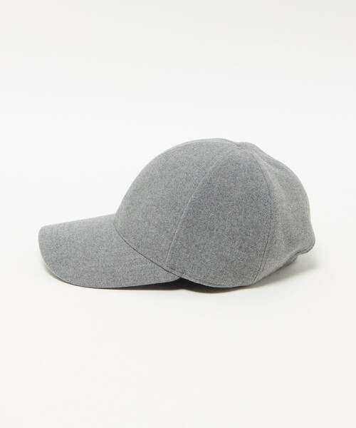 green label relaxing（グリーンレーベルリラクシング）の「起毛ピーチ バイザー キャップ / 帽子 UVカット（キャップ・レディース・ライトグレー/ブラック/ネイビー/モカ・FREE）」の17枚目の写真