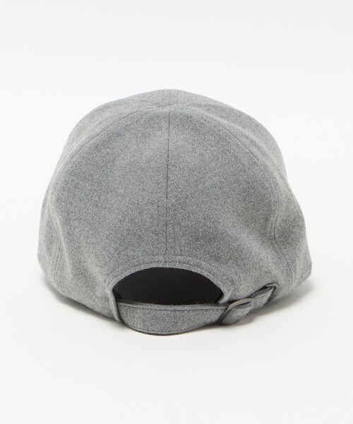 green label relaxing（グリーンレーベルリラクシング）の「起毛ピーチ バイザー キャップ / 帽子 UVカット（キャップ・レディース・ライトグレー/ブラック/ネイビー/モカ・FREE）」の18枚目の写真