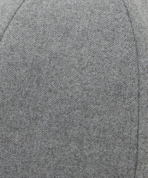 green label relaxing（グリーンレーベルリラクシング）の「起毛ピーチ バイザー キャップ / 帽子 UVカット（キャップ・レディース・ライトグレー/ブラック/ネイビー/モカ・FREE）」の21枚目の写真