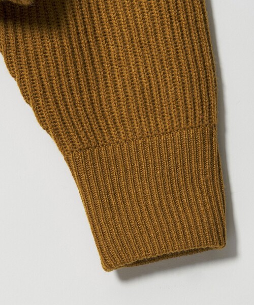 BEAUTY&YOUTH UNITED ARROWS（ビューティーアンドユースユナイテッドアローズ）の「ウールブレンドアゼ ジップショートカーディガン（カーディガン/ボレロ・レディース・ブラウン系/オフホワイト・FREE）」の15枚目の写真