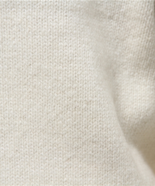 mystic（ミスティック）の「【mystic】ハイネックニット（ニット/セーター・レディース・グレー/オフホワイト/ブラック/ブラウン・ﾌﾘ-）」の11枚目の写真