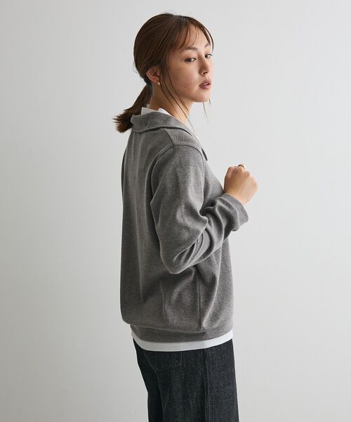CRAFT STANDARD BOUTIQUE(クラフトスタンダードブティック)の「レイヤード風プルオーバー(Tシャツ/カットソー・レディース・ライトブルー/ブラック/チャコールグレー・FREE)」の13枚目の写真