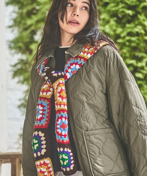 niko and...(ニコアンド)の「オリジナルフード付きマフラー(マフラー・レディース・その他1/その他2・0)」の1枚目の写真