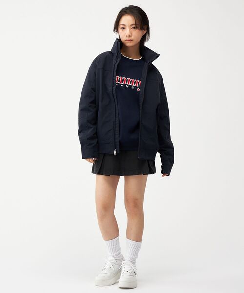 TOMMY HILFIGER(トミーヒルフィガー)の「【オンライン限定】スタンドカラーブルゾン/ REGATTA JACKET(ブルゾン・メンズ・ブラック/ネイビー・LARGE/SMALL/X-LARGE/MEDIUM)」の11枚目の写真