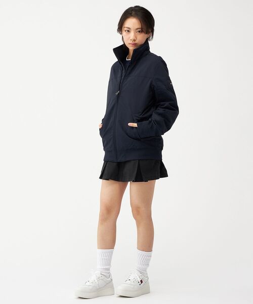 TOMMY HILFIGER(トミーヒルフィガー)の「【オンライン限定】スタンドカラーブルゾン/ REGATTA JACKET(ブルゾン・メンズ・ブラック/ネイビー・LARGE/SMALL/X-LARGE/MEDIUM)」の13枚目の写真