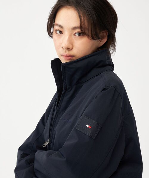TOMMY HILFIGER(トミーヒルフィガー)の「【オンライン限定】スタンドカラーブルゾン/ REGATTA JACKET(ブルゾン・メンズ・ブラック/ネイビー・LARGE/SMALL/X-LARGE/MEDIUM)」の14枚目の写真