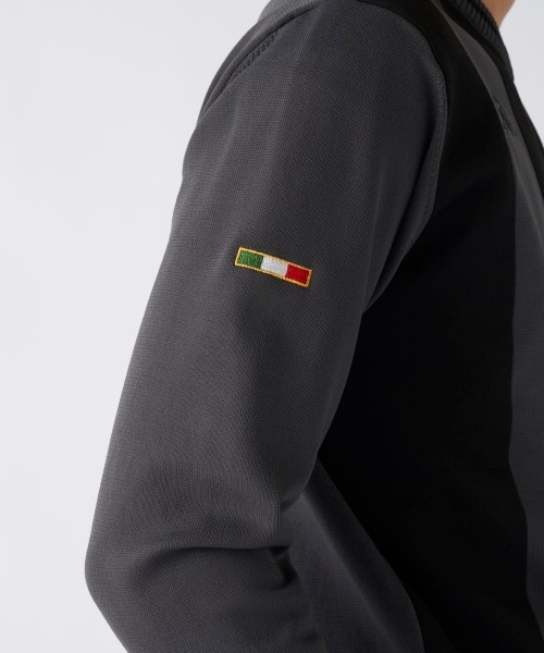 Kappa（カッパ）の「【Kappa/カッパ】ストライプVネックセーター　ゴルフ（ニット/セーター・メンズ・ホワイト/ブラック・XX-LARGE/LARGE/X-LARGE）」の19枚目の写真