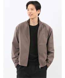 TAKA-Q（タカキュー）の「【ストレッチ ウォッシャブル】タカキュー カットツイル スタンドZIPアウター(セットアップ可能)（セットアップ）」