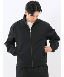 TAKA-Q | 【ストレッチ ウォッシャブル】タカキュー カットツイル スタンドZIPアウター(セットアップ可能)(セットアップ)