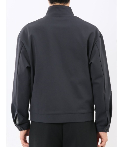 TAKA-Q（タカキュー）の「【ストレッチ ウォッシャブル】タカキュー カットツイル スタンドZIPアウター(セットアップ可能)（セットアップ・メンズ・ブラウン/ネイビー/ブラック・MEDIUM/LARGE/X-LARGE）」の13枚目の写真