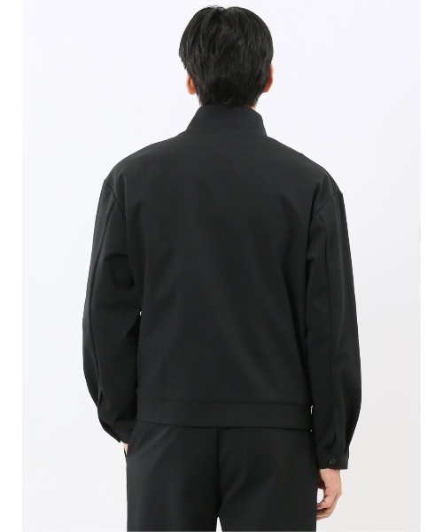 TAKA-Q（タカキュー）の「【ストレッチ ウォッシャブル】タカキュー カットツイル スタンドZIPアウター(セットアップ可能)（セットアップ・メンズ・ブラウン/ネイビー/ブラック・MEDIUM/LARGE/X-LARGE）」の20枚目の写真