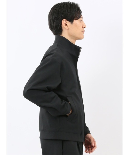 TAKA-Q（タカキュー）の「【ストレッチ ウォッシャブル】タカキュー カットツイル スタンドZIPアウター(セットアップ可能)（セットアップ・メンズ・ブラウン/ネイビー/ブラック・MEDIUM/LARGE/X-LARGE）」の21枚目の写真