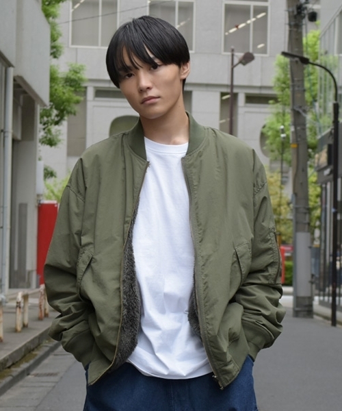 MASH MA-1 ブルゾン Lサイズ カーキ リバーシブル MASH MA-1 ブルゾン Lサイズ カーキ リバーシブル - cataloguedislab.com