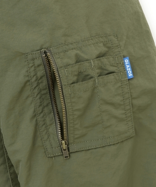 GLAZOS（グラソス）の「【リバーシブル】MA-1（ブルゾン・キッズ・ブラック/カーキ・150cm/170cm/160cm）」の9枚目の写真