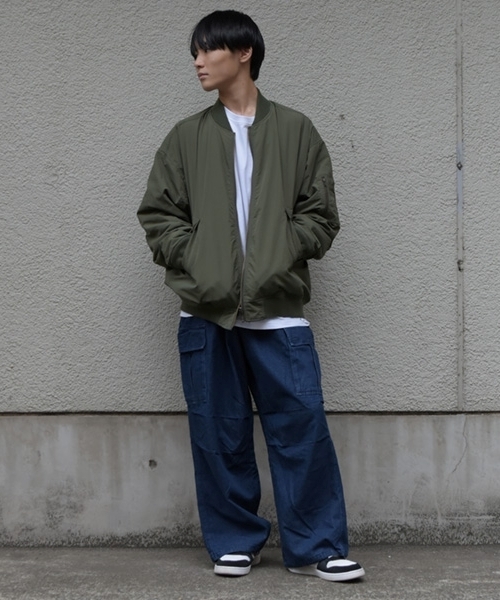 GLAZOS（グラソス）の「【リバーシブル】MA-1（ブルゾン・キッズ・ブラック/カーキ・150cm/170cm/160cm）」の20枚目の写真