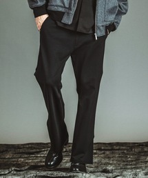NO ID.（ノーアイディ）の「【NO ID.】Wide-Leg Tuck Trousers / ワイド レッグ タック トラウザーズ（その他パンツ）」