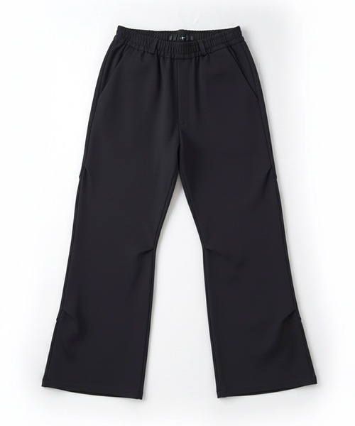 NO ID.（ノーアイディ）の「【NO ID.】Wide-Leg Tuck Trousers / ワイド レッグ タック トラウザーズ（その他パンツ・メンズ・ブラック系その他/その他23/ブラック・2/1）」の4枚目の写真