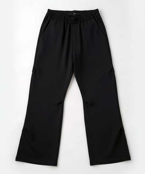 NO ID.（ノーアイディ）の「【NO ID.】Wide-Leg Tuck Trousers / ワイド レッグ タック トラウザーズ（その他パンツ・メンズ・ブラック系その他/その他23/ブラック・2/1）」の5枚目の写真
