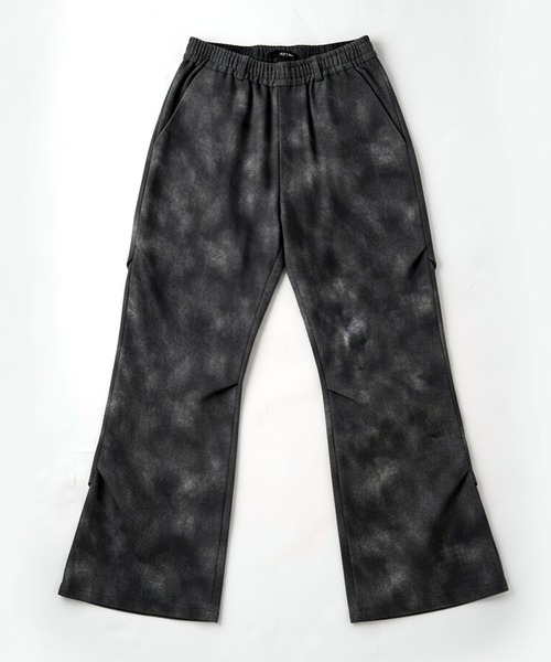 NO ID.（ノーアイディ）の「【NO ID.】Wide-Leg Tuck Trousers / ワイド レッグ タック トラウザーズ（その他パンツ・メンズ・ブラック系その他/その他23/ブラック・2/1）」の6枚目の写真