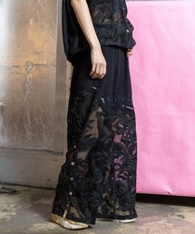 AULA AILA | 【セットアップ着用可】カットワークエンブロイダリーパンツ(その他パンツ)