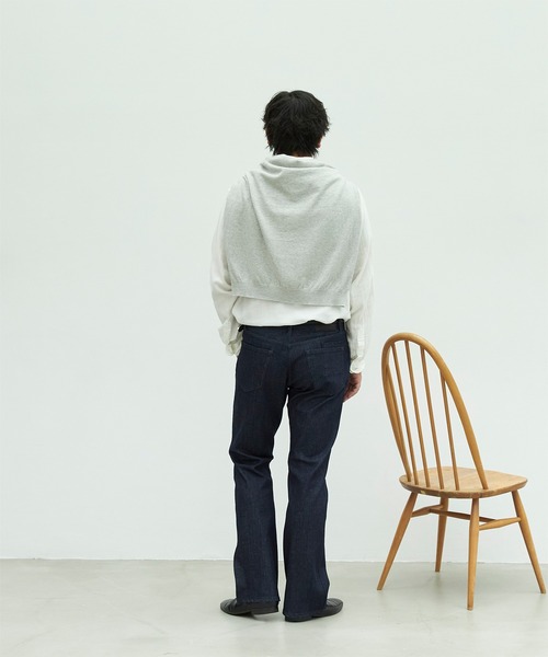 YANUK(ヤヌーク)の「PREMIUM2 フレアデニムパンツ(デニムパンツ・メンズ・ワンウォッシュ・33inch/34inch/29inch/31inch/32inch/28inch/30inch)」の3枚目の写真