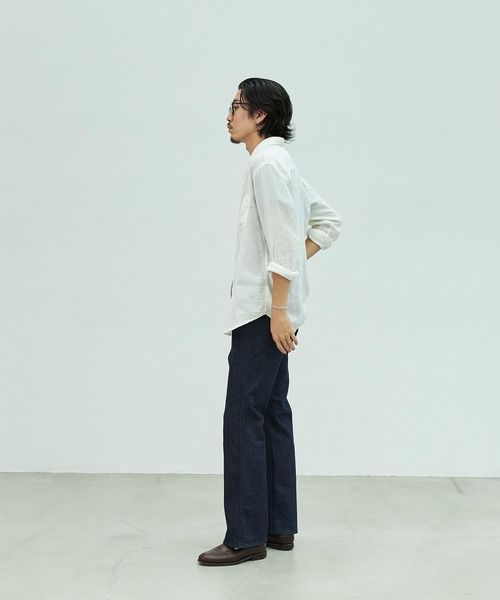 YANUK(ヤヌーク)の「PREMIUM2 フレアデニムパンツ(デニムパンツ・メンズ・ワンウォッシュ・33inch/34inch/29inch/31inch/32inch/28inch/30inch)」の5枚目の写真