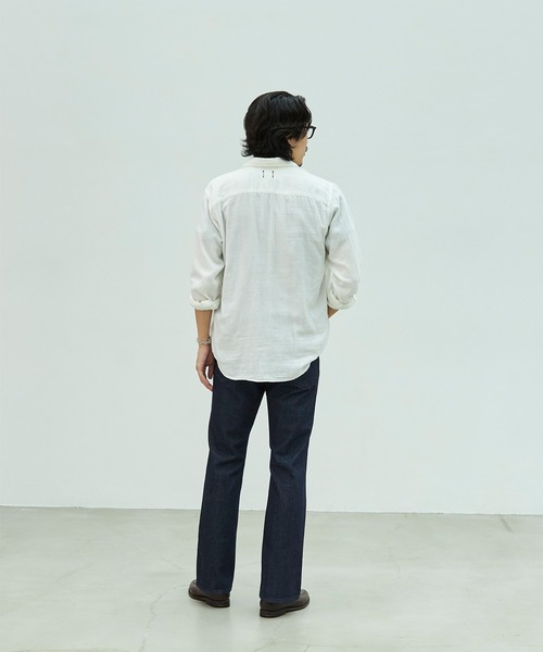 YANUK(ヤヌーク)の「PREMIUM2 フレアデニムパンツ(デニムパンツ・メンズ・ワンウォッシュ・33inch/34inch/29inch/31inch/32inch/28inch/30inch)」の6枚目の写真