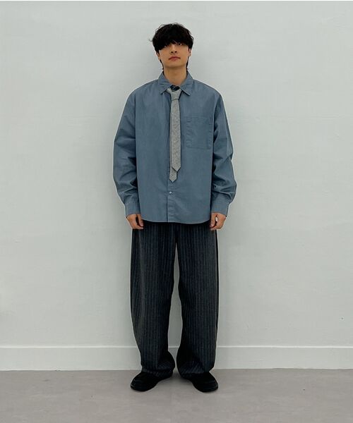 Millo Archive（ミロ アーカイブ）の「ウォッシュドカチオンシャツ[ヴィンテージパープル]（シャツ/ブラウス・メンズ・その他・X-LARGE/MEDIUM/LARGE）」の10枚目の写真