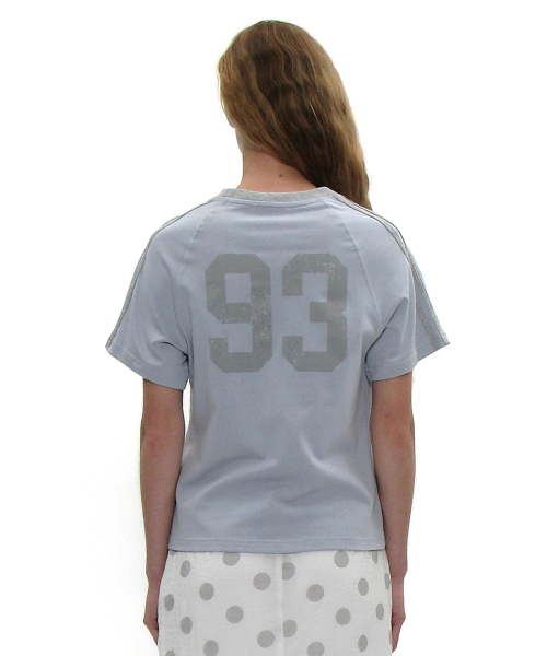 PARTIMENTO WOMEN(パルティメントウィメン)の「93ナンバリングショートスリーブT_スカイ(Tシャツ/カットソー・レディース・その他・SMALL/MEDIUM)」の1枚目の写真