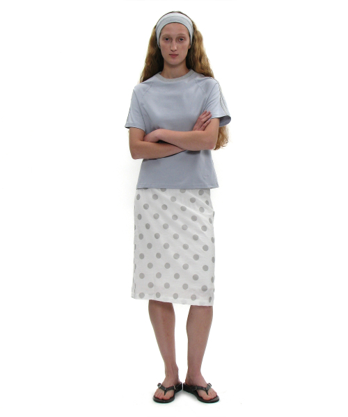 PARTIMENTO WOMEN(パルティメントウィメン)の「93ナンバリングショートスリーブT_スカイ(Tシャツ/カットソー・レディース・その他・SMALL/MEDIUM)」の6枚目の写真